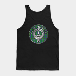 Clan Hunter Crest & Tartan Tank Top